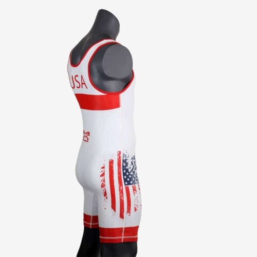 MyHouse USA Freestyle - White Singlet - Image 14