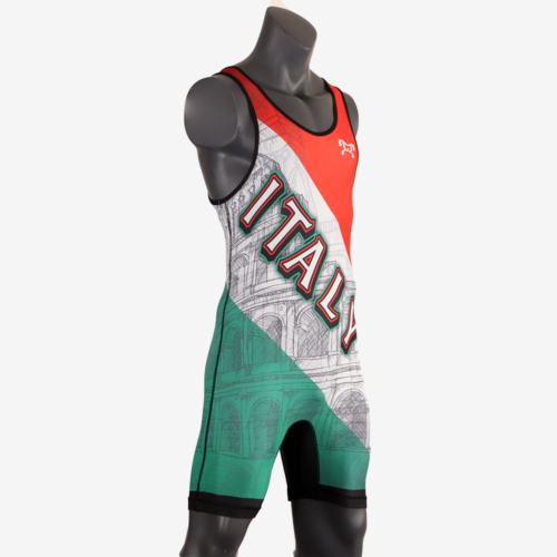 Colosseum - Italy Wrestling Singlet - Image 6