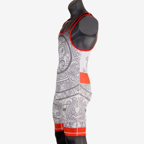 Mayan Calendar- Red Singlet - Image 9