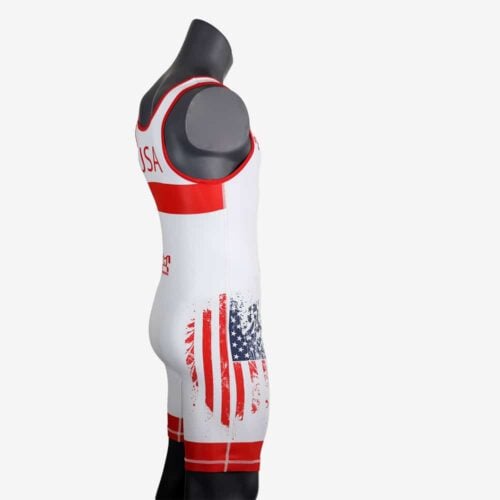 MyHouse USA Freestyle - White Singlet - Image 13