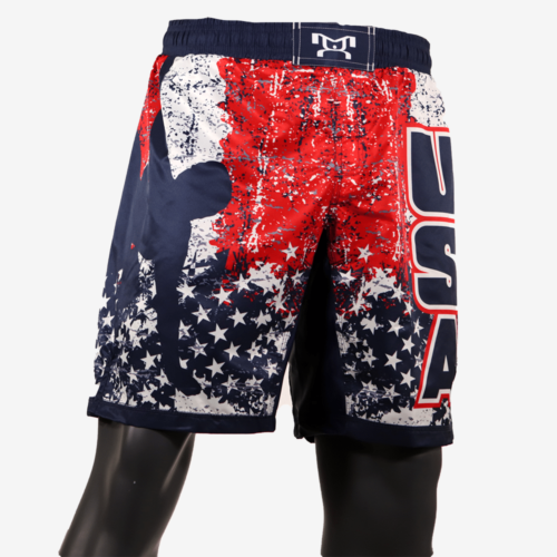 MyHOUSE USA Wrestling Pride Fight Shorts - Image 4