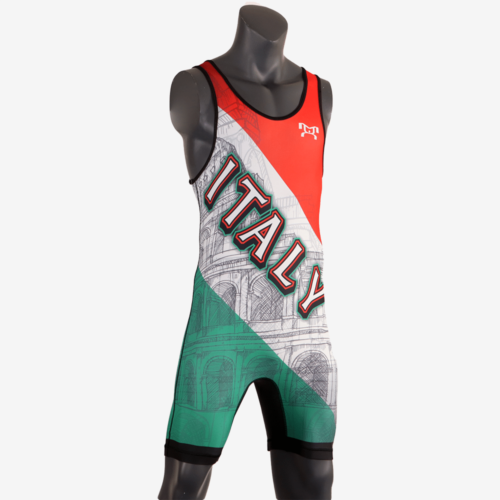 Colosseum - Italy Wrestling Singlet - Image 4