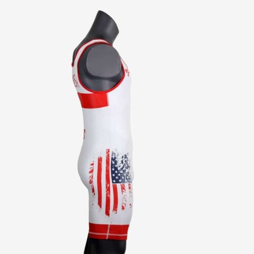 MyHouse USA Freestyle - White Singlet - Image 12