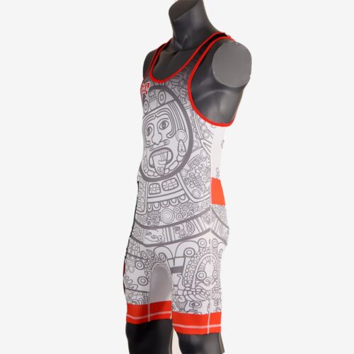 Mayan Calendar- Red Singlet - Image 7