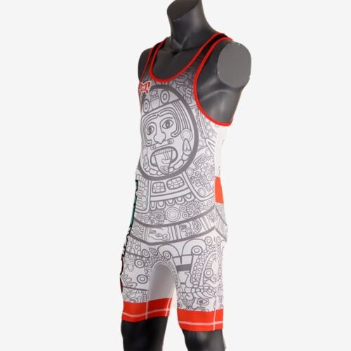 Mayan Calendar- Red Singlet - Image 6
