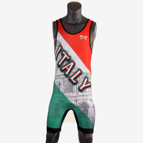 Colosseum - Italy Wrestling Singlet - Image 2