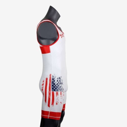 MyHouse USA Freestyle - White Singlet - Image 10