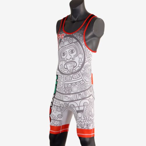 Mayan Calendar- Red Singlet - Image 5