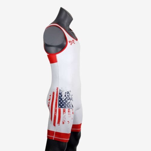MyHouse USA Freestyle - White Singlet - Image 9
