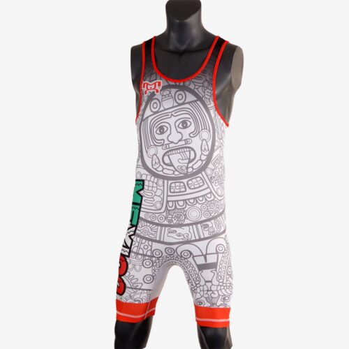 Mayan Calendar- Red Singlet - Image 3