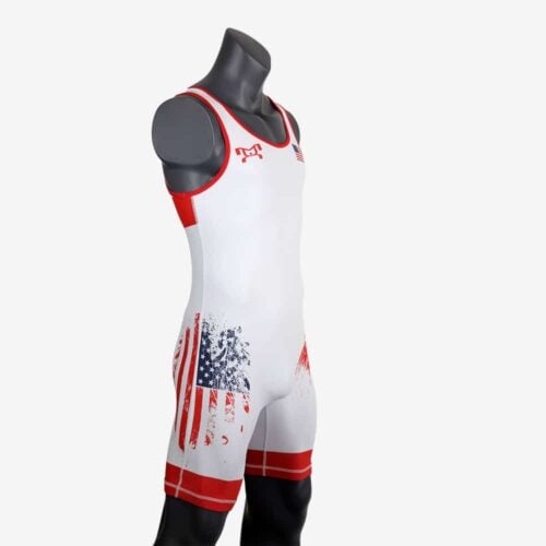 MyHouse USA Freestyle - White Singlet - Image 7
