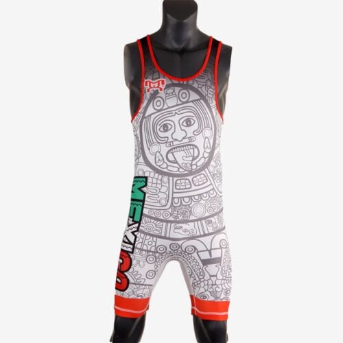 Mayan Calendar- Red Singlet - Image 2