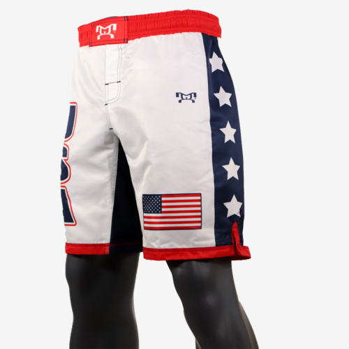 USA White Fully Sublimated Shorts with Stars - Image 30