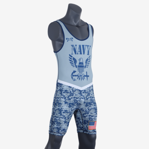 Navy - Men's Singlet - Image 30