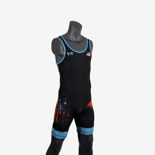 MyHOUSE USA Freestyle - Black Singlet - Image 29