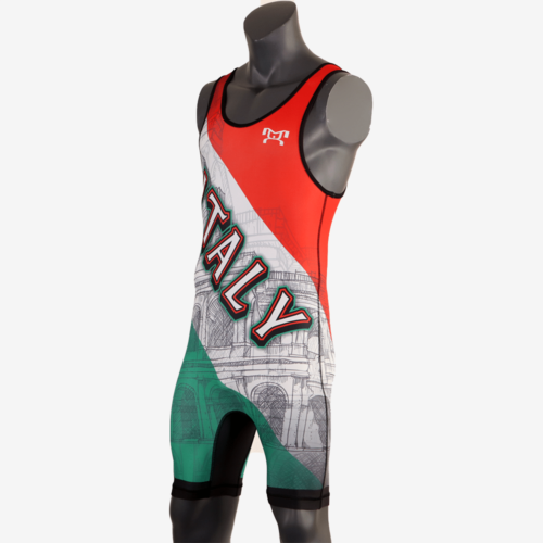 Colosseum - Italy Wrestling Singlet - Image 33