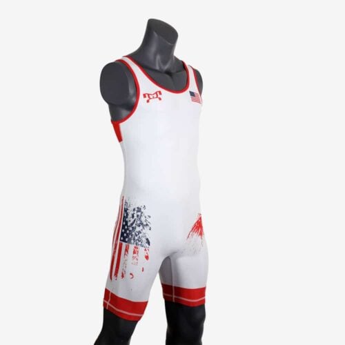 MyHouse USA Freestyle - White Singlet - Image 5