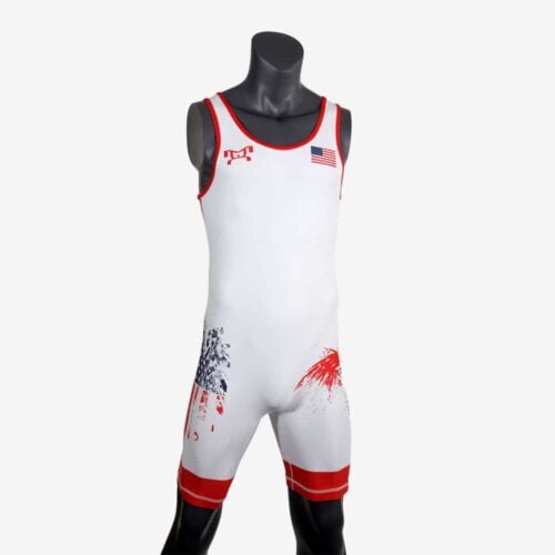 MyHouse USA Freestyle - White Singlet - Image 3