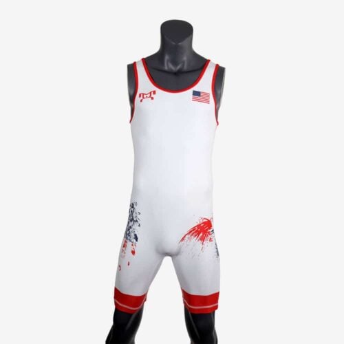 MyHouse USA Freestyle - White Singlet - Image 2