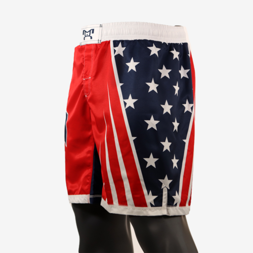 Red USA  Fully Sublimated Fight Shorts - Image 31