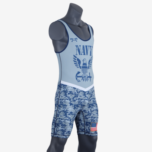 Navy - Men's Singlet - Image 29