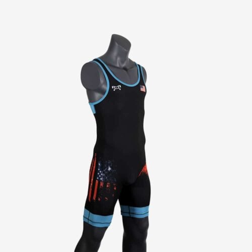 MyHOUSE USA Freestyle - Black Singlet - Image 28