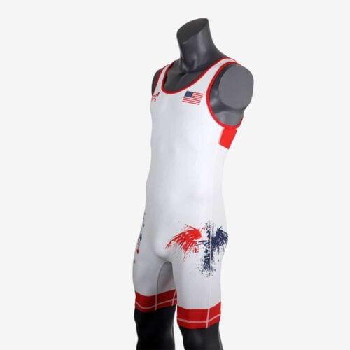 MyHouse USA Freestyle - White Singlet - Image 39