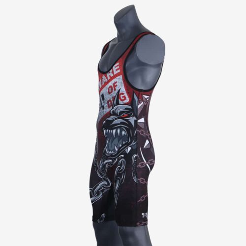 Beware of Dog MyHOUSE Singlet - Red - Image 32