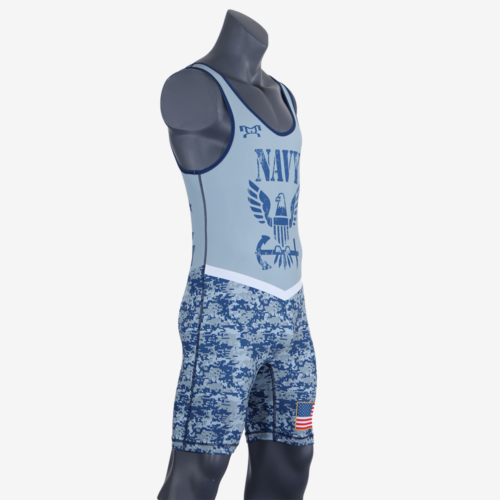 Navy - Men's Singlet - Image 28