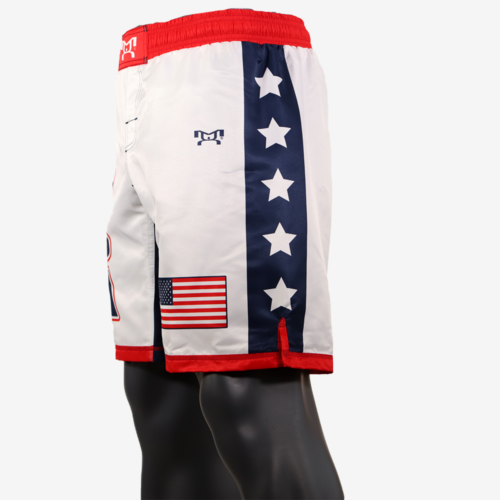 USA White Fully Sublimated Shorts with Stars - Image 27