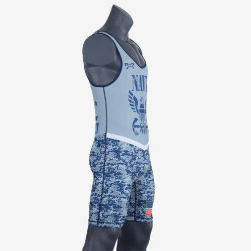 Navy - Men's Singlet - Image 27