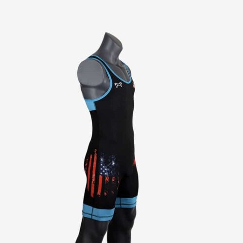MyHOUSE USA Freestyle - Black Singlet - Image 26