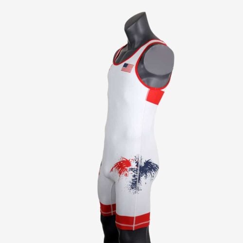 MyHouse USA Freestyle - White Singlet - Image 37