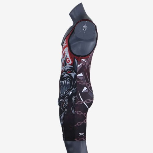 Beware of Dog MyHOUSE Singlet - Red - Image 30