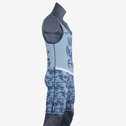 Navy - Men's Singlet - Image 26