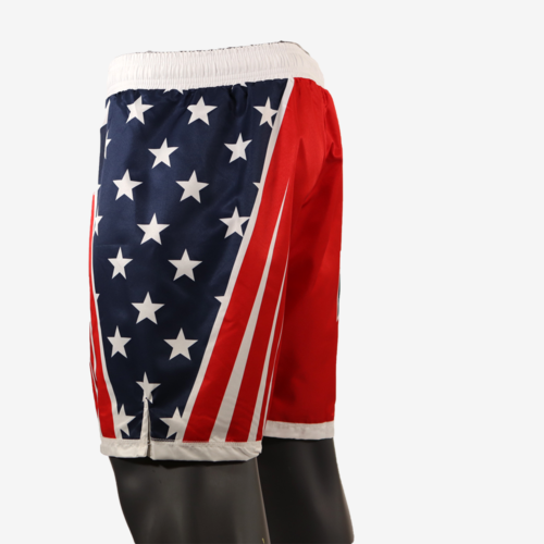Red USA  Fully Sublimated Fight Shorts - Image 27