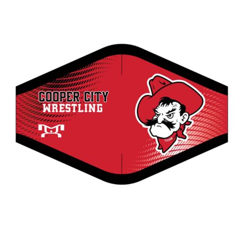 Cooper City Wrestling Custom Face Mask