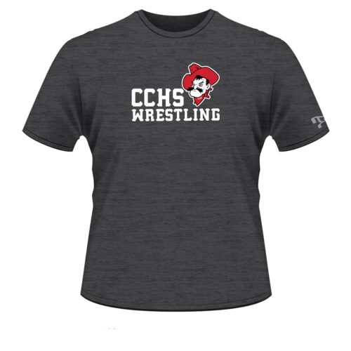 Cooper City Wrestling Custom Grey T-Shirt