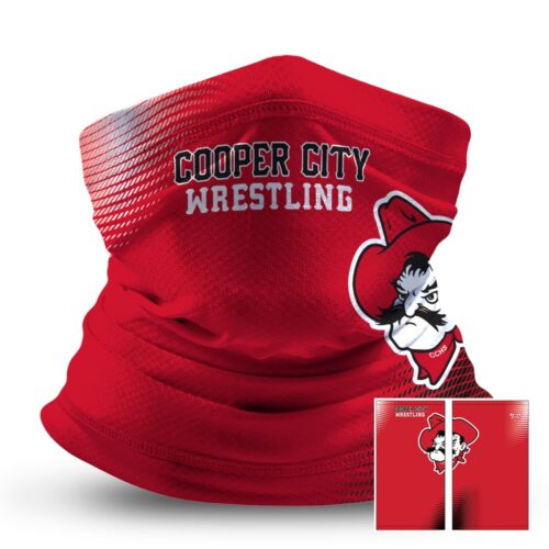 Cooper City Wrestling Custom Tube Face Mask