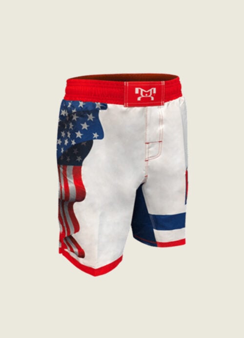 Waving Flag Wrestling Shorts