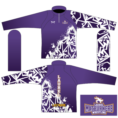 Laurel Matburners Custom Quarter Zip 2024