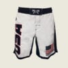 USA Strikethrough Sub White Fight Short