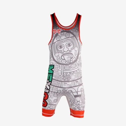 Mayan Calendar Singlet- Red