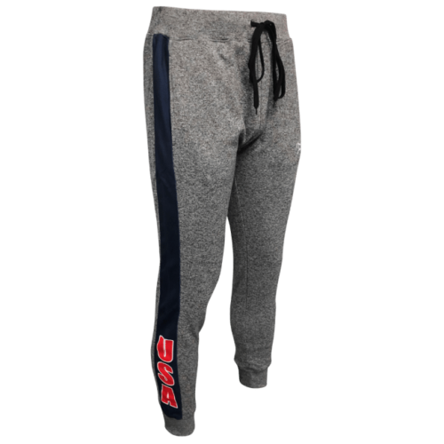 USA Freedom Joggers - Mens Heathered Box Stripe - Image 5