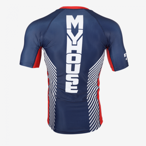 MyHouse USA Navy Compression Shirt - Image 2