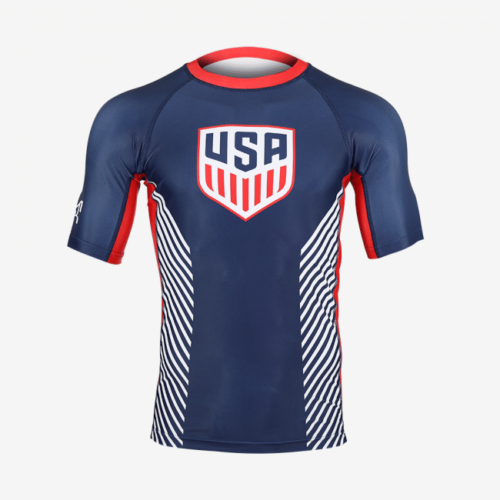 MyHouse USA Navy Compression Shirt