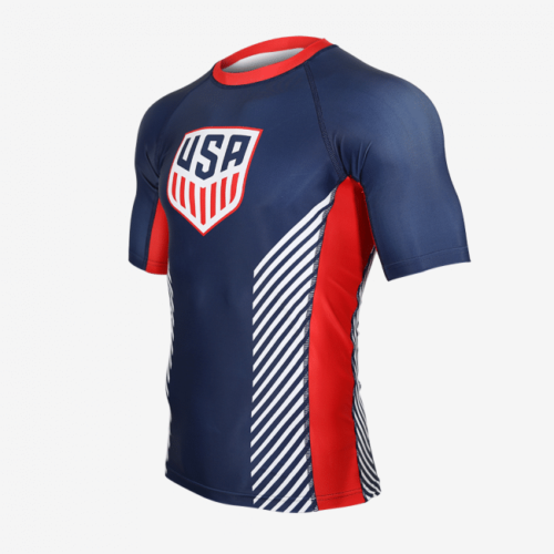 MyHouse USA Navy Compression Shirt - Image 4
