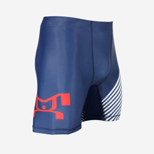 CLEARANCE!!!  MyHouse USA Navy Red White Compression Shorts - Image 3