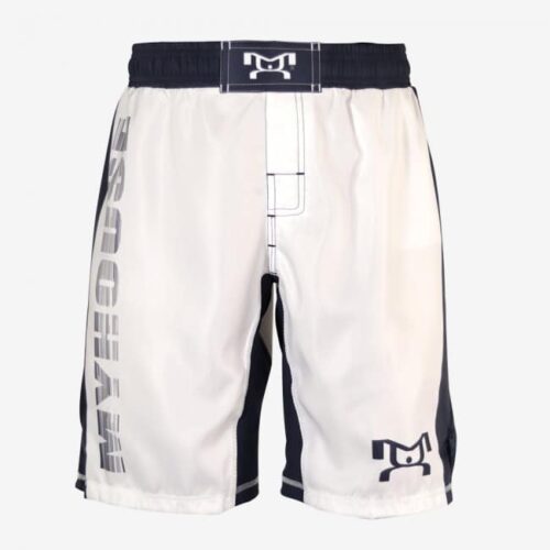 MyHouse White Shorts with Navy Hexagon Subpanel