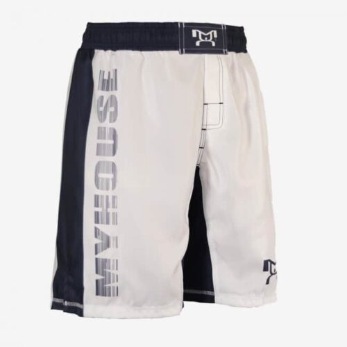 MyHouse White Shorts with Navy Hexagon Subpanel - Image 4